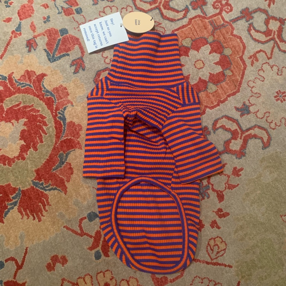 Knickerbocker Dog Sweater by Little Beast size small NWT